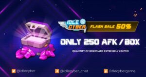 FLASH SALE 50% ONLY 250 AFK/BOX