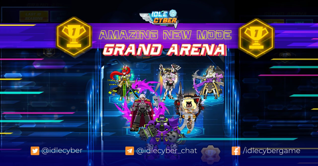 🎉 LET’S WELCOME OUR NEW MODE: GRAND ARENA ️🎉