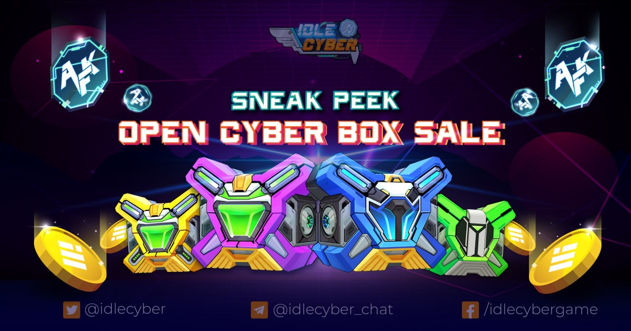 👀 SNEAK PEEK: BE READY FOR THE FINAL SALE OF CYBER BOXES!